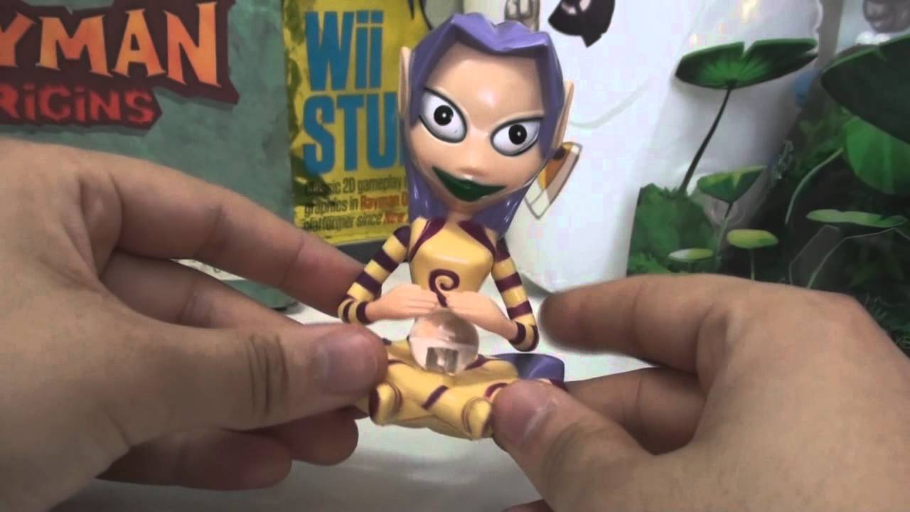 Figurine McDonald's Rayman - Ly La Fée (année 2000) - En Très Bon état - Collection Jeu Vidéo