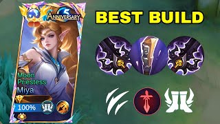 META MIYA BEST BUILD AND EMBLEM 2026!! ( 300 STARS IMMORTAL RANK WINSTREAK!😱) - MLBB