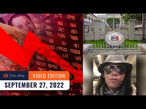 Video Peso dips to historic low P58.99 vs dollar | The wRap - youtube