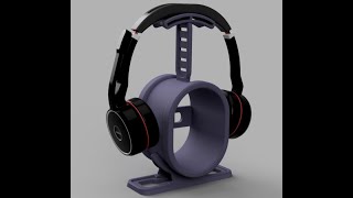 3D printed headphone stand, free 3D model. 3D printed headphone stand, free 3D model.