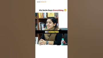 His Smile Says Everything 😁💬 | IAS interview #ias #upsc #motivation