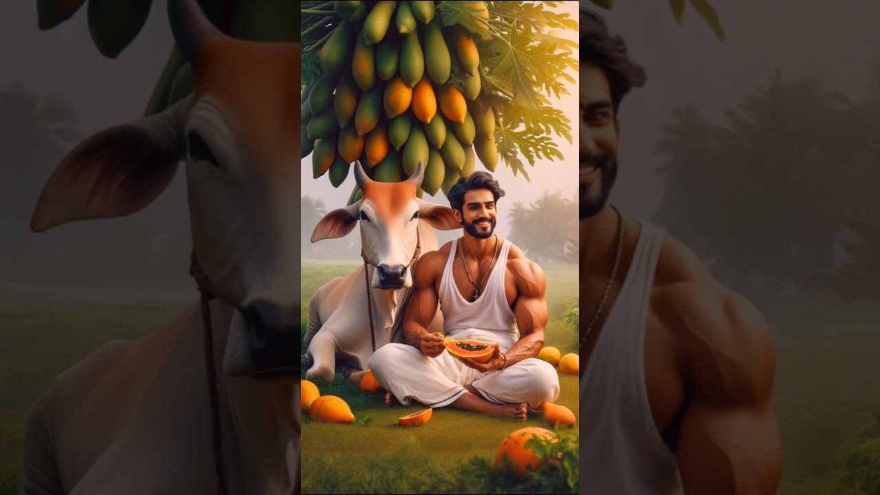 "The Farmer, the Cow, and the Greedy Bear | A Heart-Touching Farm Story"😨😭