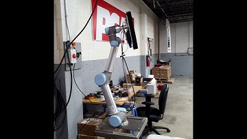 UR Robot Simple Programmed Routine