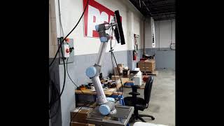 UR Robot Simple Programmed Routine