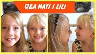 Q&A Matylda I Lila Czy Planujemy Obciąć Włosy ? Nasze Plany