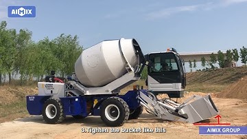 Self Loading Concrete Mixer Weighing - AIMIX GROUP
