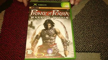 Nostalgamer Unboxes Prince Of Persia Warrior Within On Microsoft Xbox UK PAL System Version