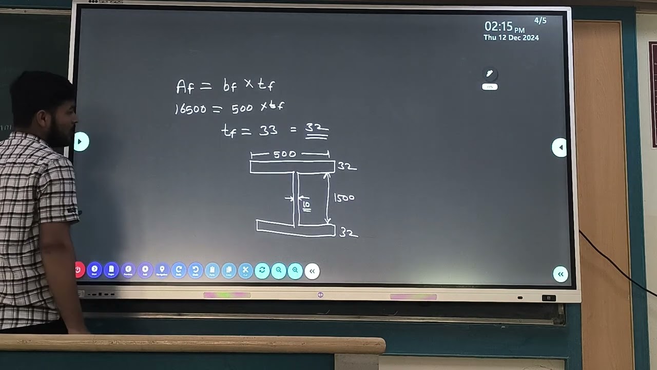 DSS unit 6 Welded plate girder numerical 