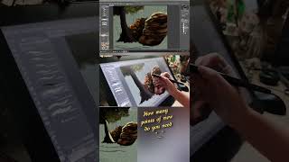 Process #timelapse #painting #drawing #sketch #landscape #pov #art #artist #process #nature #tablet