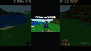 Minecraft Best Tiktok Hacks 🤯 #minecraft #viral #shorts