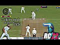 How to take wicket in real cricket 22  real cricket 22 bowling tips  test match gameplay shorts