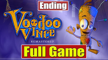 Voodoo Vince Remastered Walkthrough [Full Game] Part 3: The Bayou and The Carnival Ending