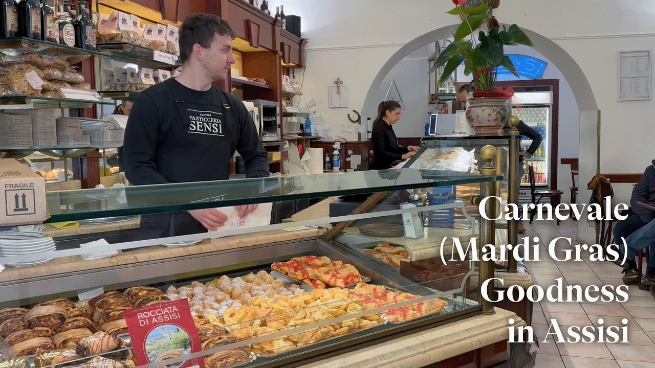 Carnevale (Mardi Gras) Goodness in Assisi