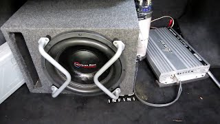 Old 12' American Bass XFL Subwoofer Excursion by Steve Kish 403 views 4 years ago 1 minute, 55 seconds