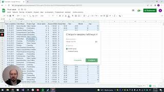 Google Spreadsheet - Сводная таблица (Pivot table)