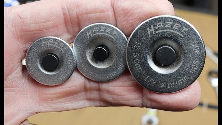 Hazet 4-piece Adaptor Set: Turn wrenches into socket drivers. Plus spinners and a great bit holder!