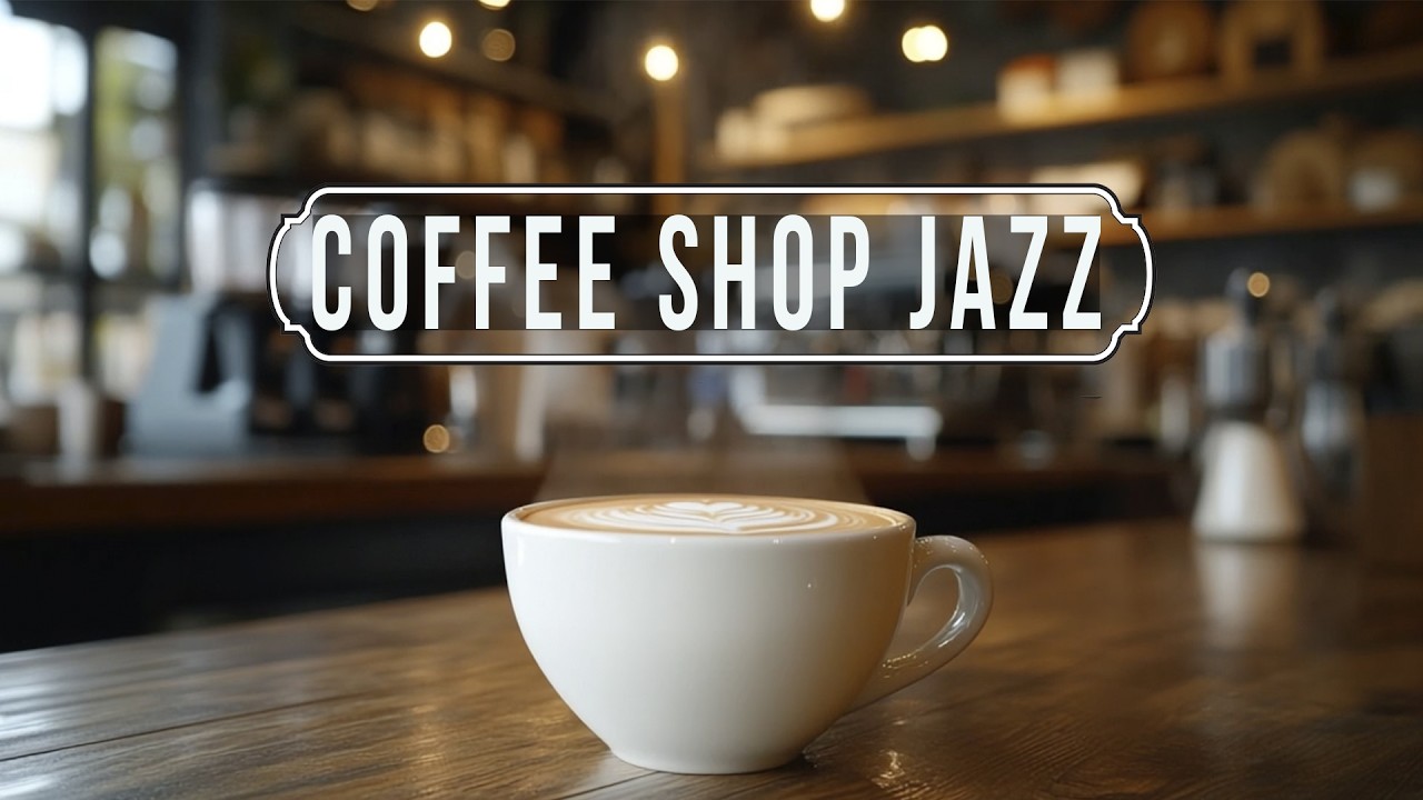 ☕Coffee Shop Jazz Music 🎶 Morning Café Background for Study & Deep Focus