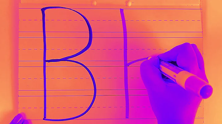 Learn to Write Letter B | Uppercase & Lowercase Writing Practice | Toddler Preschool Learning Video