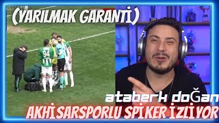 ATABERK DOĞAN - AKHİSARSPOR SPİKERİ KOMİK ANLAR İZLİYOR