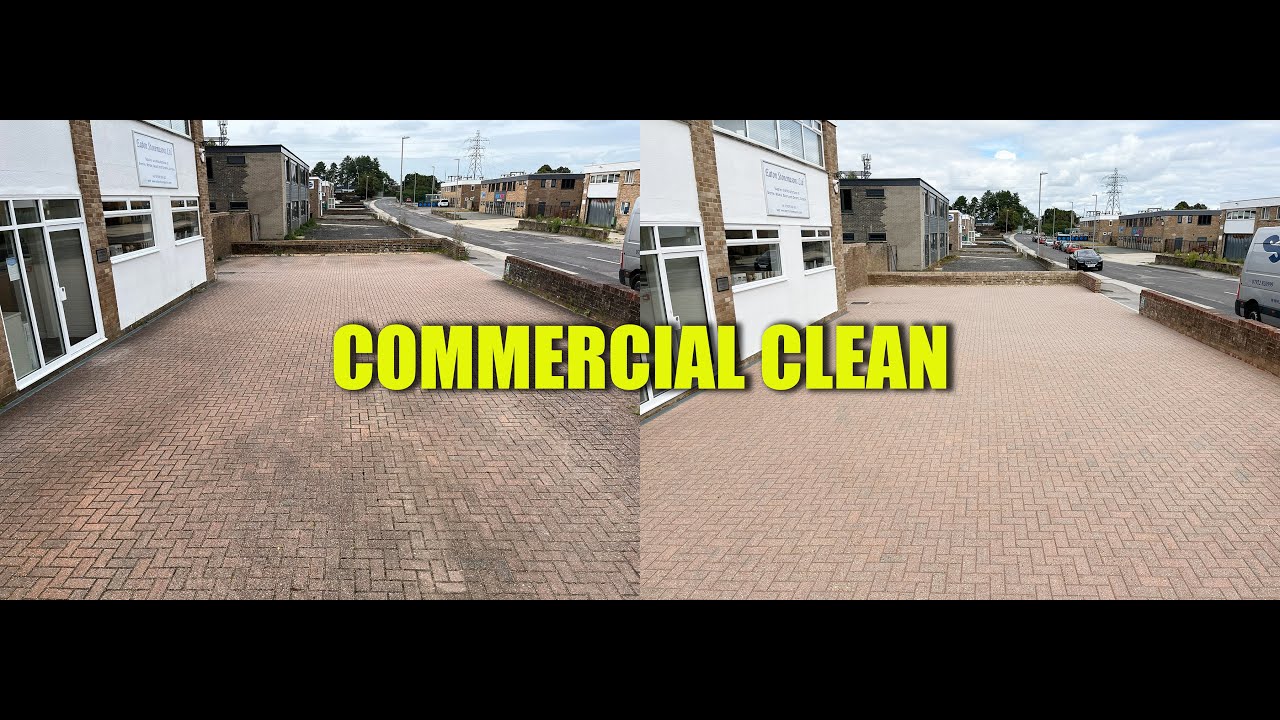 Commercial Driveway Cleaning in Poole & Bournemouth | Full Professional Clean