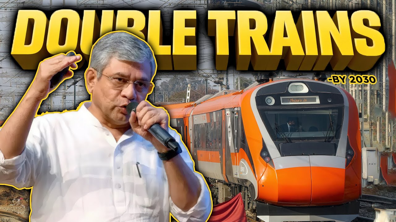 2X Trains, Same Tracks? Indian Railways’ Big 2030 Plan | ट्रेनों की संख्या होगी दोगुनी