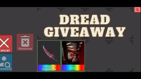 Roblox Survive the Killer - Giving Dread Bundle to Random Fan!!!!