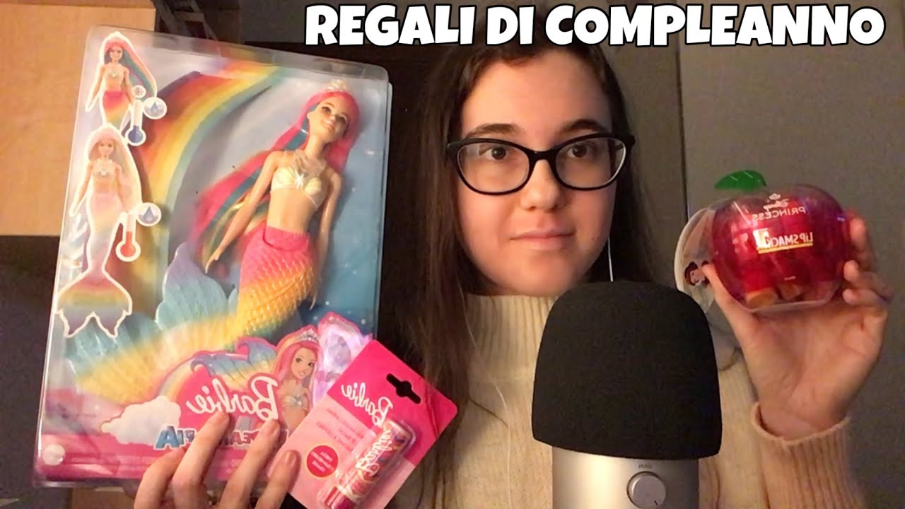 ASMR | VI MOSTRO alcuni REGALI di COMPLEANNO 🎁🎁🎁