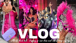 VLOG: LIT Q&A +ATLANTA BLACK BALL... CARESHA IN PERSON😱😍+ YOUTUBER LINK UP +TARGET HAUL