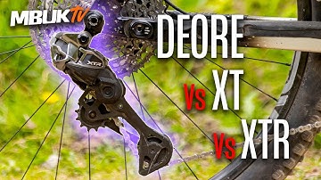 Shimano Deore, XT and XTR Di2 Groupsets COMPARED! Everything You Need To Know