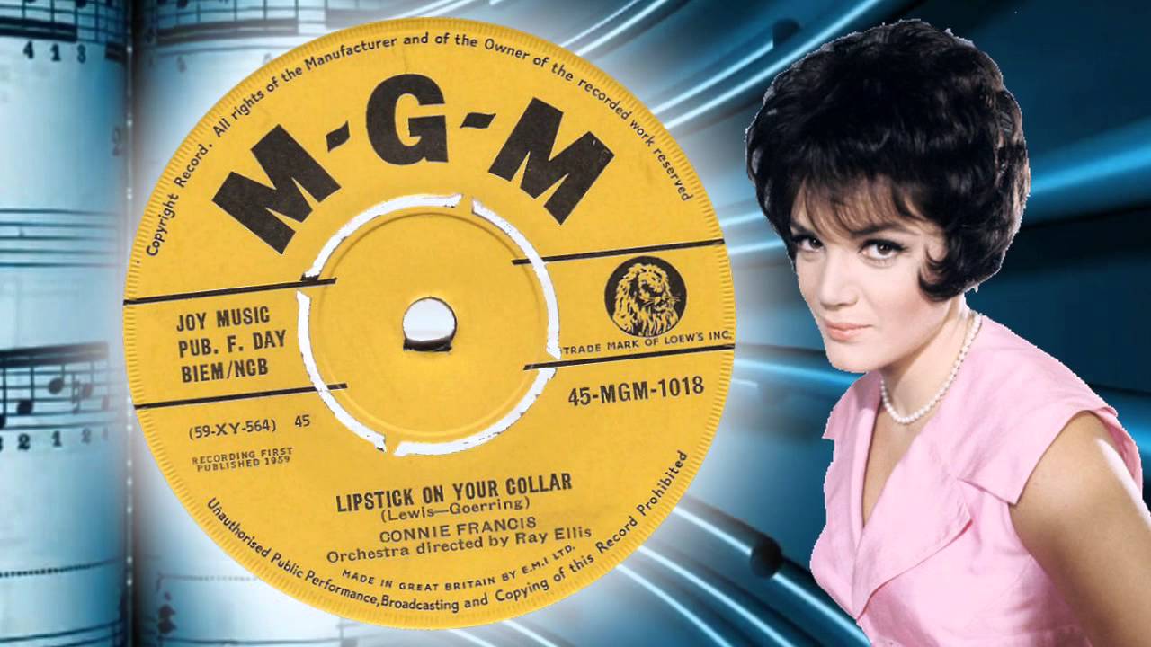 Connie Francis Lipstick On Your Collar