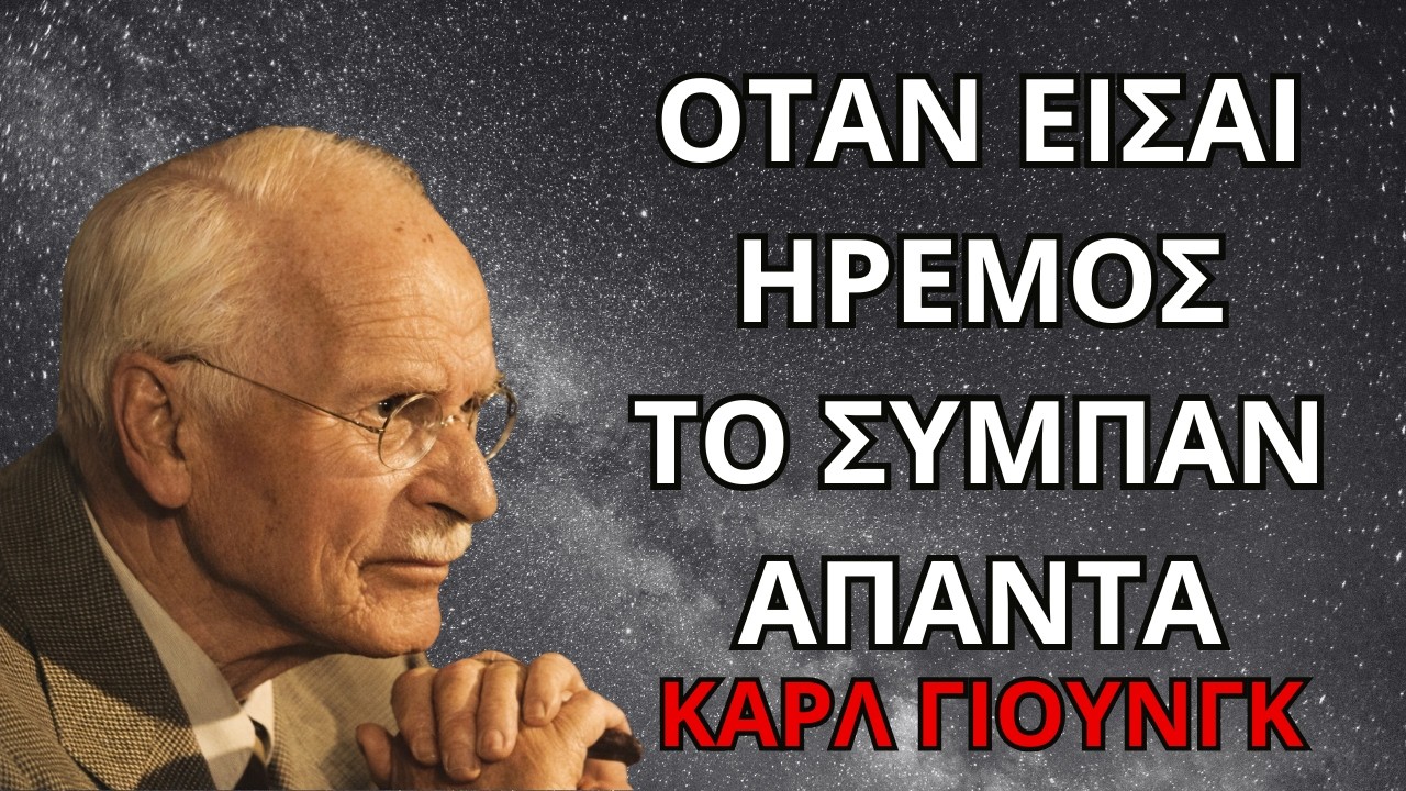 ΟΤΑΝ ΕΙΣΑΙ ΗΡΕΜΟΣ, ΤΟ ΣΥΜΠΑΝ ΑΝΤΑΠΟΚΡΙΝΕΤΑΙ | ΚΑΡΛ ΓΙΟΥΝΓΚ