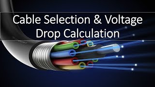 AC Cable Size & Voltage Drop Calculation. Sizing of ac cable.#voltagedrop #calculation screenshot 1