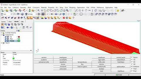 Hypermesh Tutorial on Modelling of Laser Spot Welded Joints Using CWELD Element Connectors