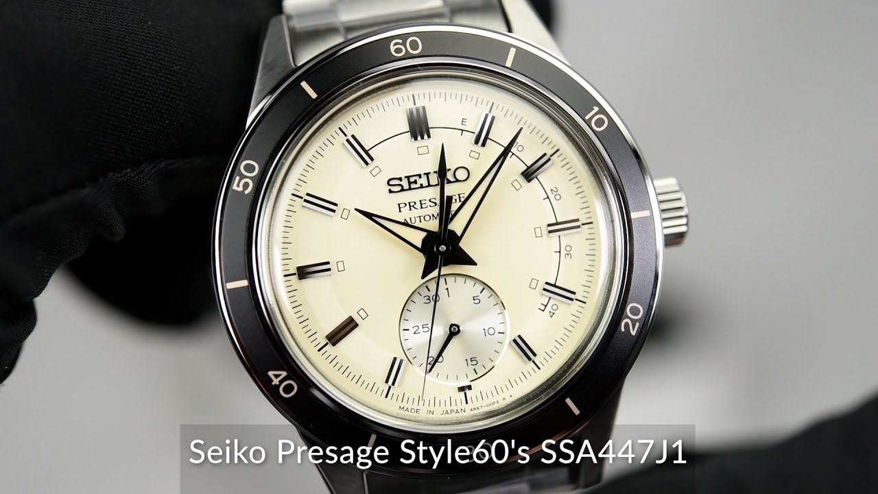 Seiko Presage Style60's SSA447J1 - YouTube