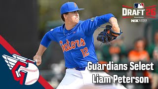 Cleveland Guardians Select Liam Peterson Round 1 Pick 19 (REACTION)