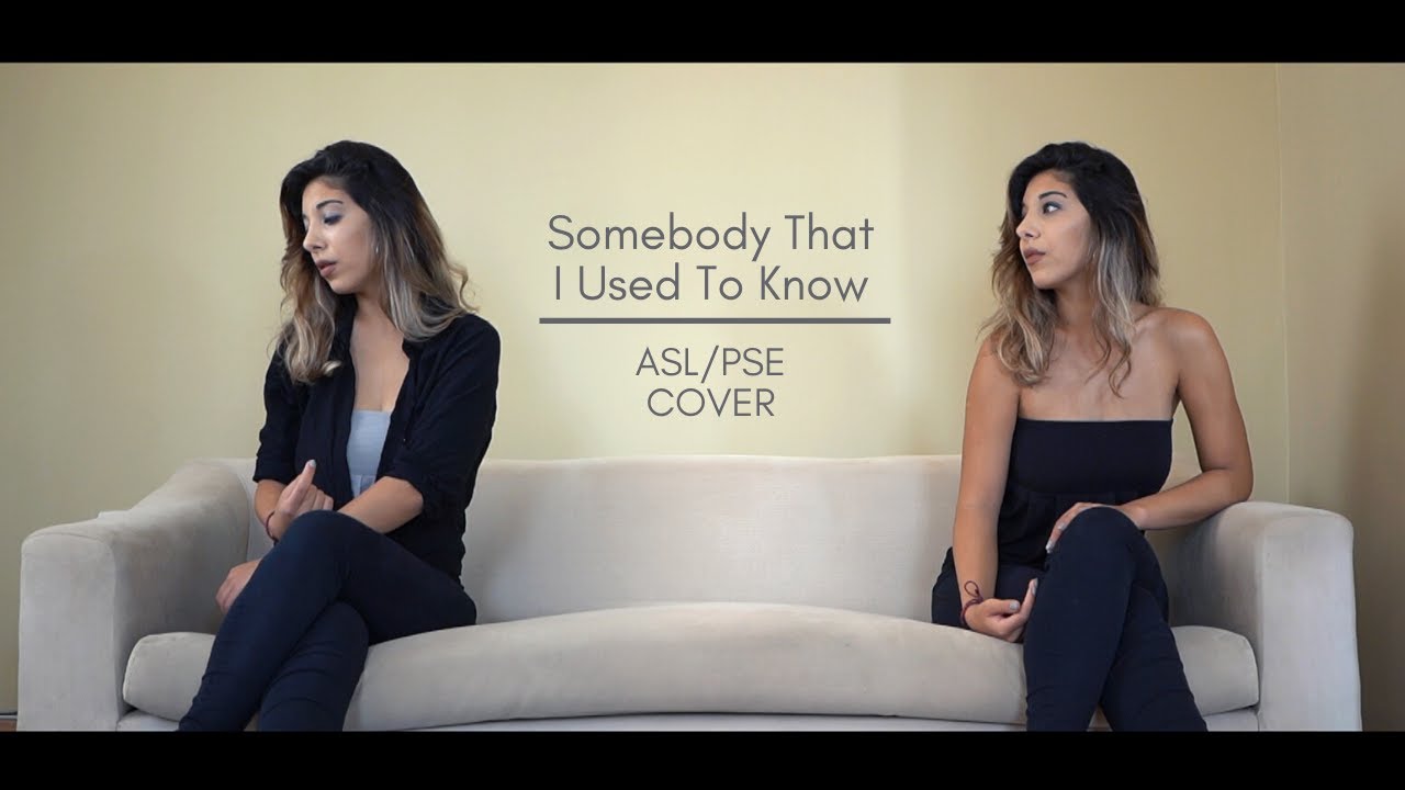 Somebody That I Used To Know - Gotye (feat. Kimbra) ASL/PSE cover