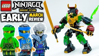 Lloyd's Elemental Power Mech EARLY March 2024 Review! | LEGO Ninjago Dragons Rising Set 71817