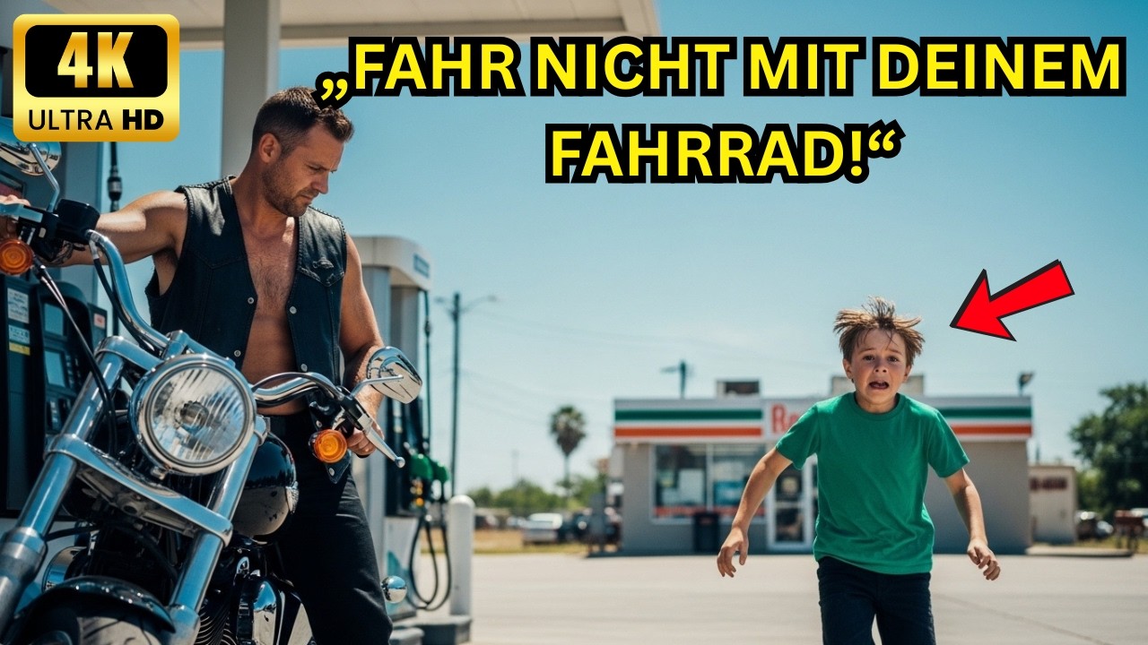 Stopp! Ein Junge hält Hells Angels auf – was sie entdecken, schockiert alle.