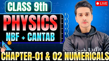 Class 9th Physics Numerical Problems One Shot Revision Class | Soch Badlo By MAK