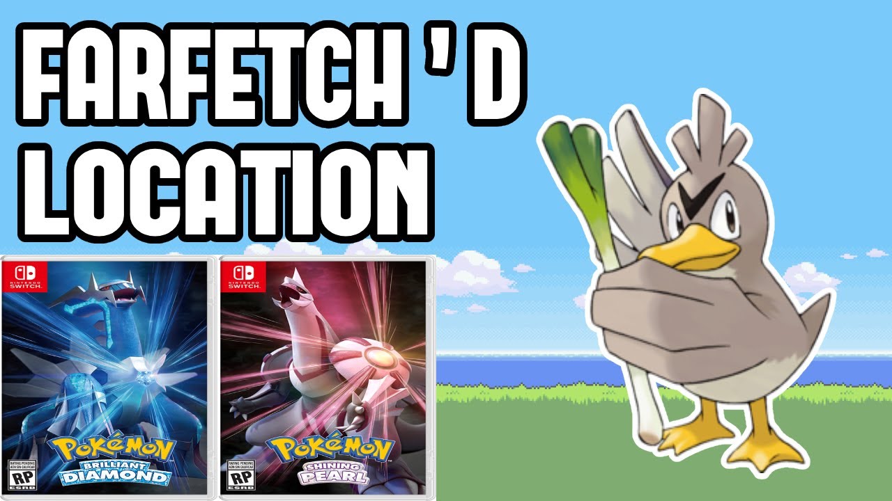 Shiny FARFETCH'D 6IV / Pokemon Brilliant Diamond and -  Finland