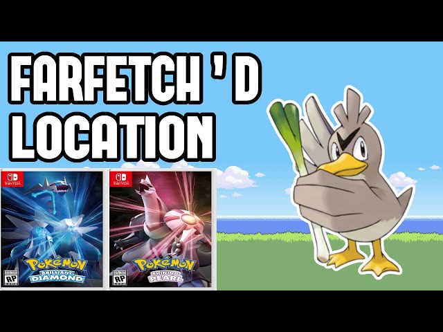 Shiny FARFETCH'D 6IV / Pokemon Brilliant Diamond and -  Finland