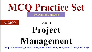 6| Unit 4 I project management mcq | project management mcq with answers | mcq on project management