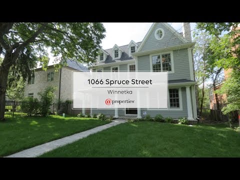 1066 Spruce Street, Winnetka, IL home video tour