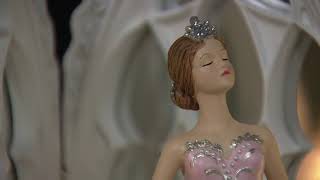 12" Dancing Nutcracker Ballerina Figurine by Valerie on QVC