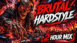 SKULRAVE – Aggressive Metal Hardstyle Mix 💀 | Dark Hardstyle DJ Set (150 BPM) | 2 Hour Hardstyle Mix