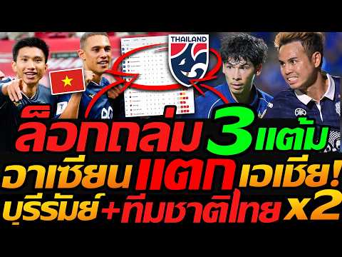พลิกล็อกถล่ม ACL 3แต้ม อาเซียน !! บุรีรัมย์ พบ กัมบะ โอซาก้า วันนี้ / ทีมชาติไทย ลุยคิงส์คัพ !!
