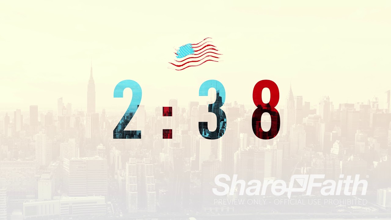 Labor Day Church Countdown Timer | Sharefaith.com - YouTube
