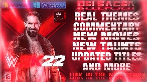 WR3D 2K22 MOD RELEASED! NEW ATTIRES,REAL ENTRANCE,EC & MITB MOVES,TAUNTS DOWNLOAD LINK INDESCRIPTION