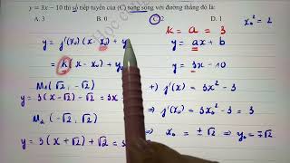 Toán 11.CĐ9.  Tiết 12. Ôn tập các dạng toán về đạo hàm