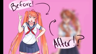 so, i redrew the yandere simulator rivals screenshot 5